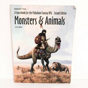 Palladium Fantasy RPG Monsters & Animals Sourcebook Second Edition 1998